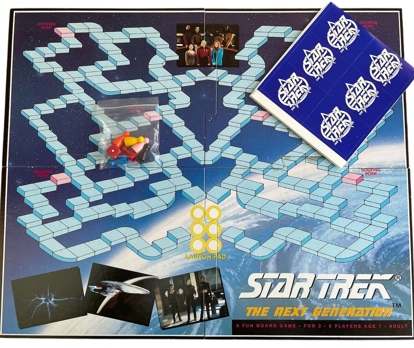 Vintage 1992 Star Trek The Next Generation - The Board Game - Brand New Shop Stock Room Find