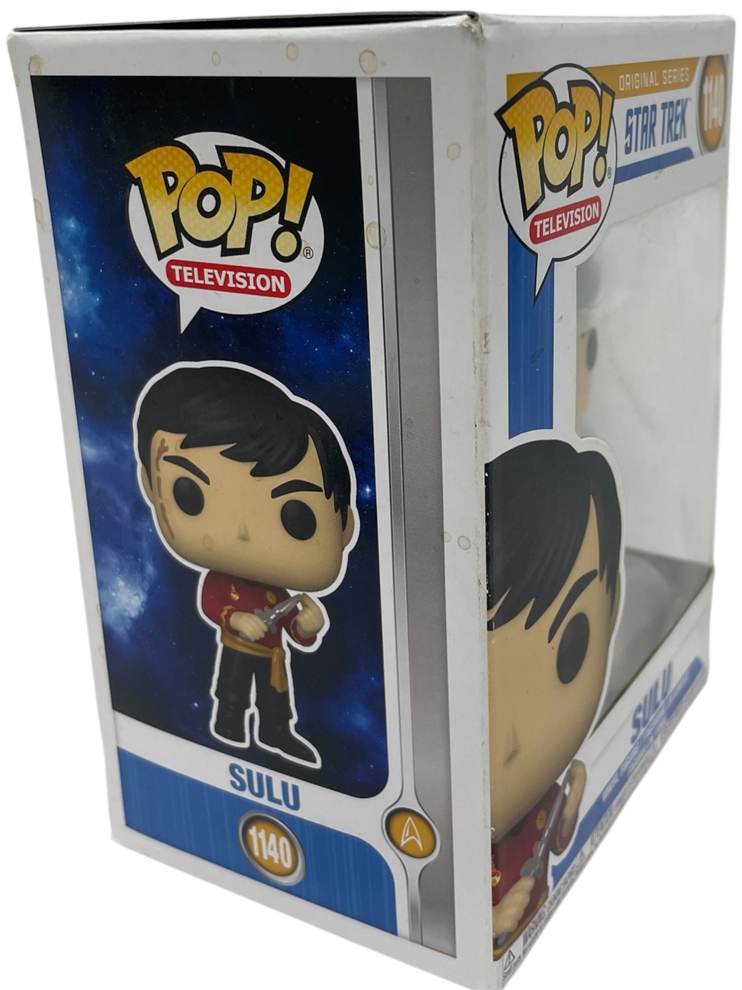 Funko 2021 Star Trek The Original Series Mirror Mirror Sulu Pop Television Vinyl Figure No. 1140 - Brand New Ex Shop Stock