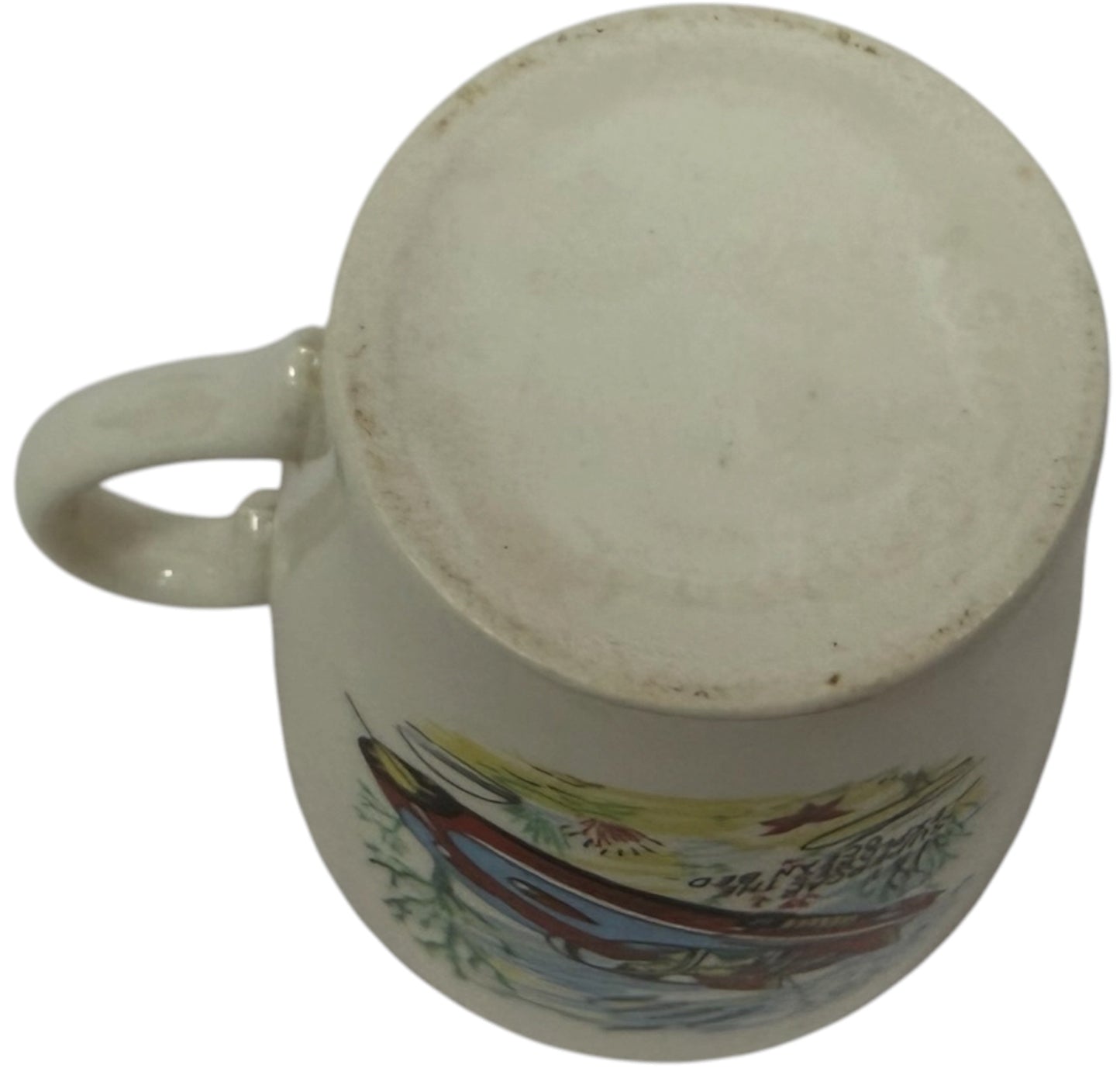 Vintage Keele St Pottery1962 Gerry Andersons A P Films Supercar Small Mug - Fantastic Condition - Ultra Rare Item