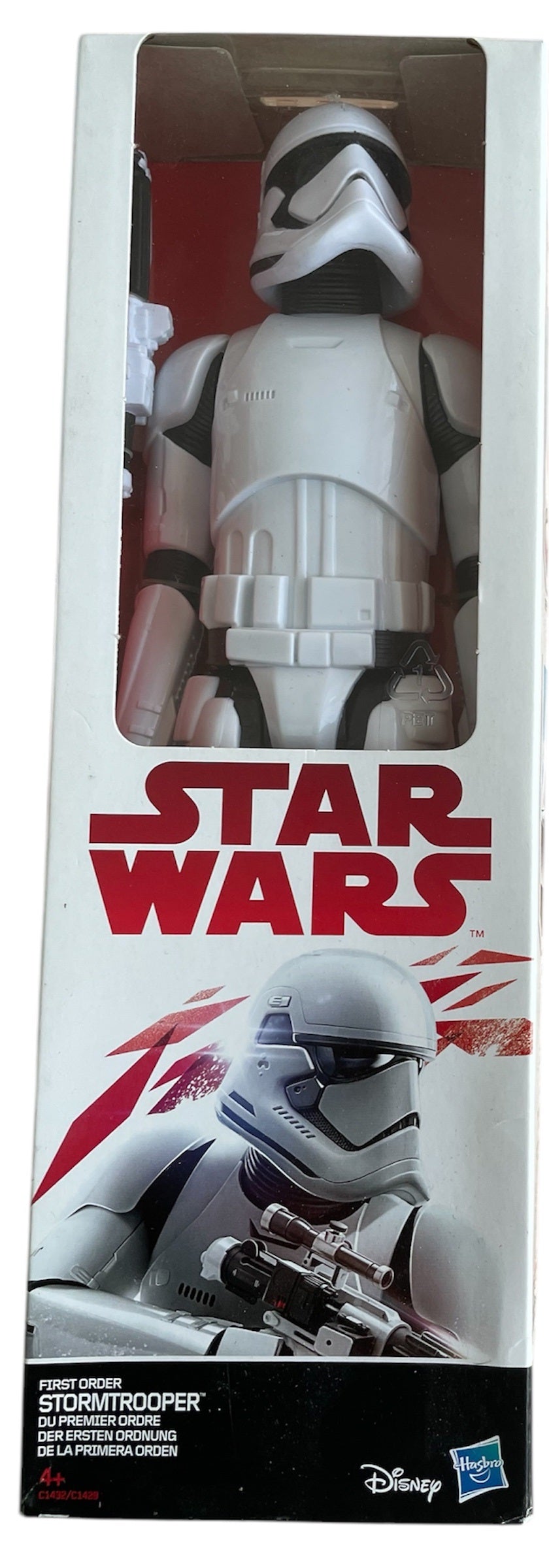 Vintage 2017 Star Wars Episode VIII The Last Jedi Hero Series First Order Stormtrooper 12 Inch Action Figure - Brand New Factory Sealed