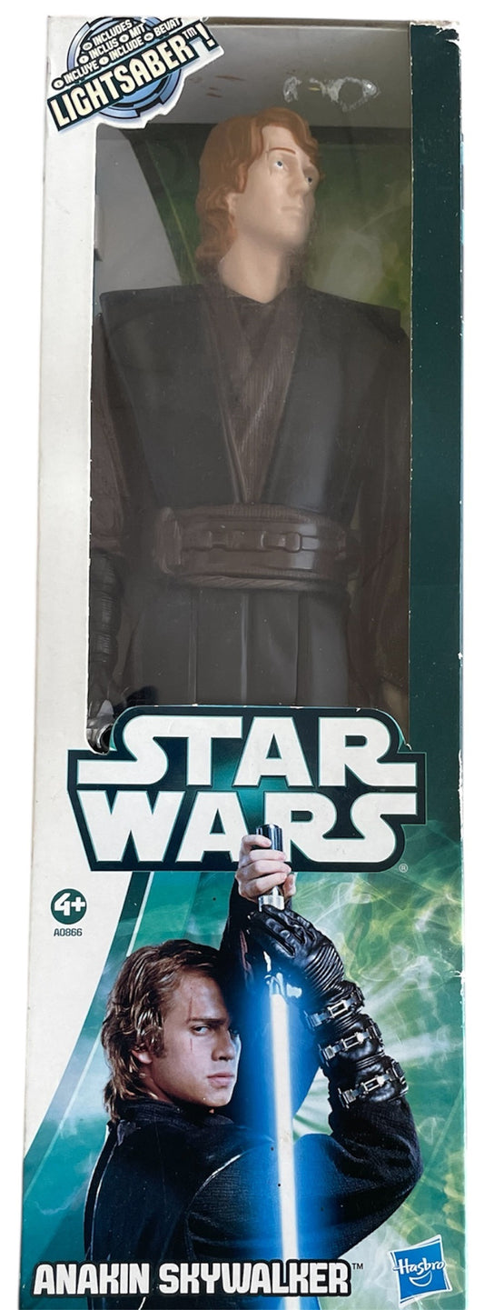 Vintage 2013 Star Wars Episode III Revenge Of The Sith Anakin Skywalker 12 Inch Action Figure - Brand New Factory Sealed Shop Stock Room Find