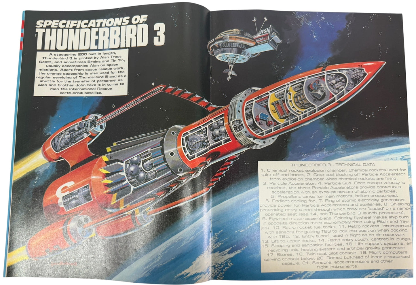 Vintage Gerry Andersons Thunderbirds Comic Magazine Issue No.3 November 29th 1991 With Free Gift - Ex Shop Stock (Grade 8.5).