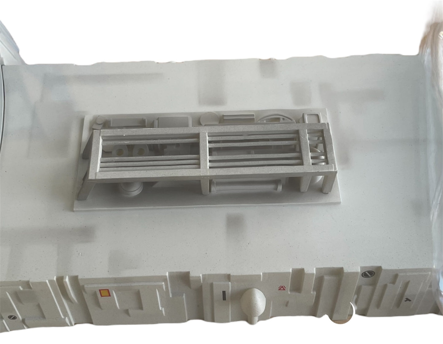 2021 Sixteen 12 Gerry Andersons Space 1999 Electronic Alpha Moonbase Launch Pad With Lights And Sounds And Includes A Micro Eagle One Transporter Highly Detailed Collectors Model - Brand New Factory Sealed