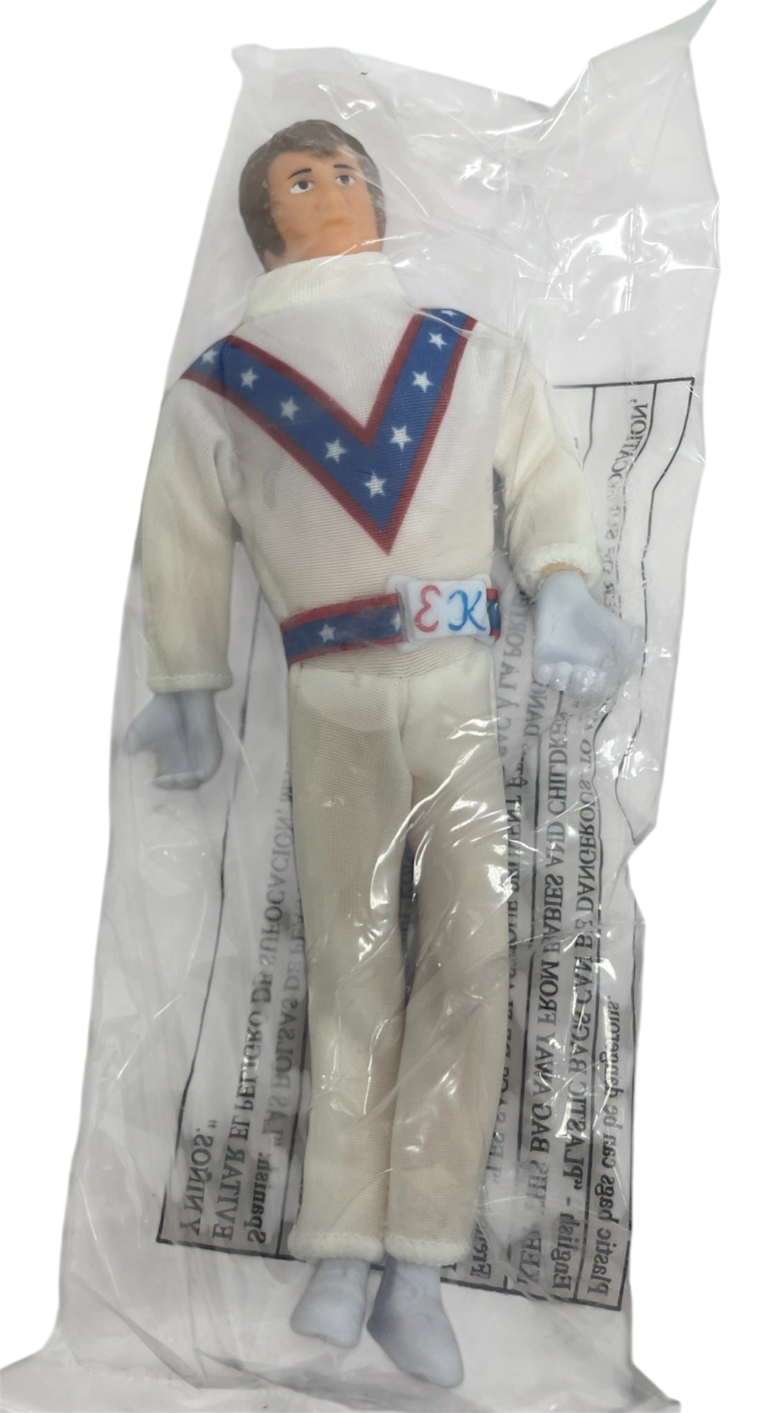 Classic Retro Evel Knievel King Of The Stuntmen Stunt Cycle Trail Bike Edition - Complete With Evel Knievel Figure And Gyro Energizer - New In Box - Unsold Shop Stock