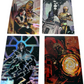 Vintage 1996 Topps Star Wars Finest Series - Matrix 4 Chase Holofoil Card Set - Mint Condition - Ex Shop Stock