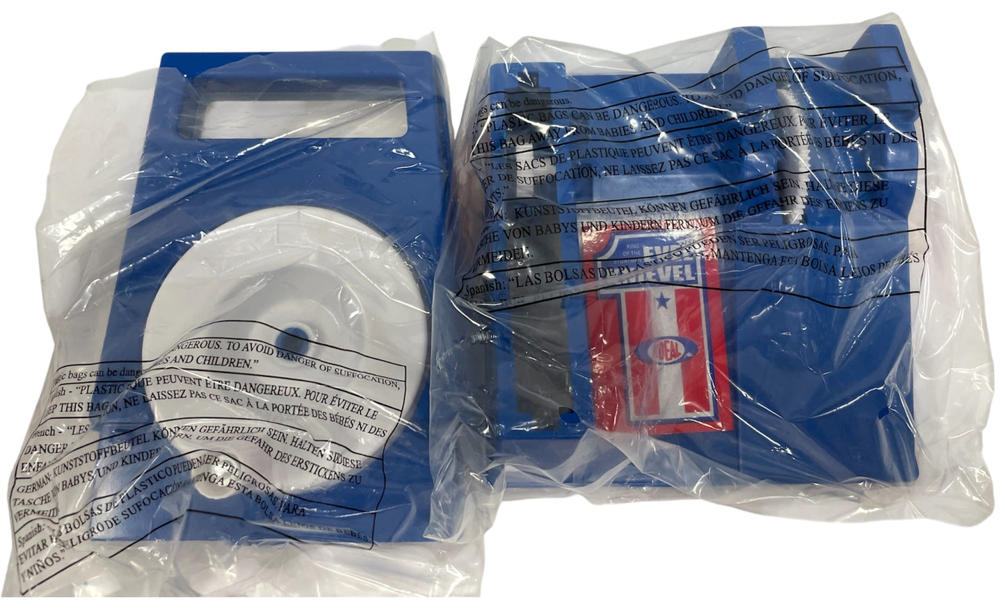 Classic Retro Evel Knievel King Of The Stuntmen Stunt Cycle Trail Bike Edition - Complete With Evel Knievel Figure And Gyro Energizer - New In Box - Unsold Shop Stock