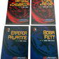 Vintage 1996 Topps Star Wars Finest Series - Matrix 4 Chase Holofoil Card Set - Mint Condition - Ex Shop Stock