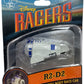 Vintage 2014 Disney Racers - Star Wars R2-D2 Die-Cast Metal Body Race Car - Brand New Factory Sealed