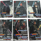 Vintage 1996 Topps Star Wars Finest Series - Set Of 6 Foil Embossed Chase Card Set - Mint Condition - Ex Shop Stock