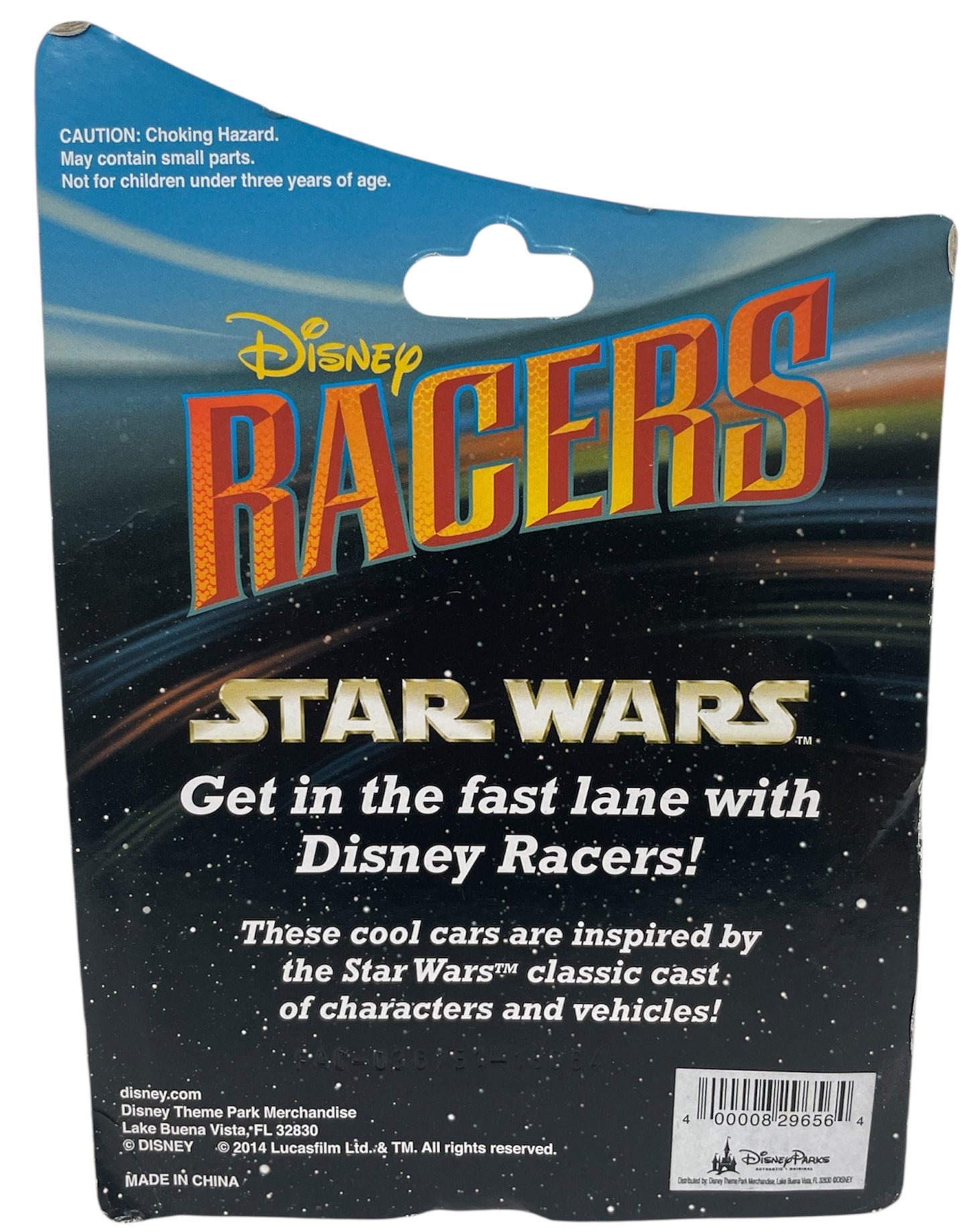 Vintage 2014 Disney Racers - Star Wars R2-D2 Die-Cast Metal Body Race Car - Brand New Factory Sealed