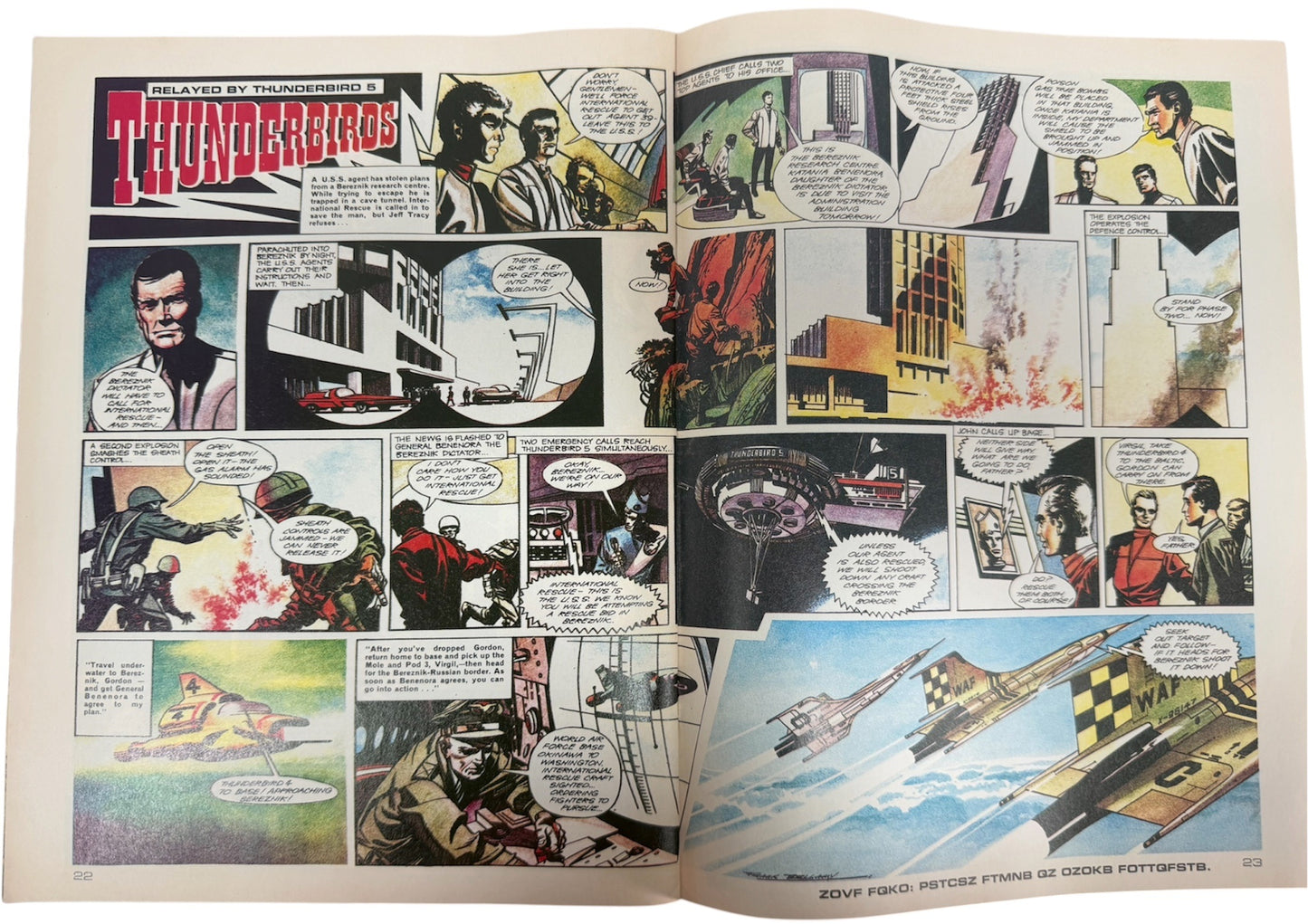 Vintage Gerry Andersons Thunderbirds Comic Magazine Issue No.3 December 13th 1991 - Ex Shop Stock (Grade 9.0)