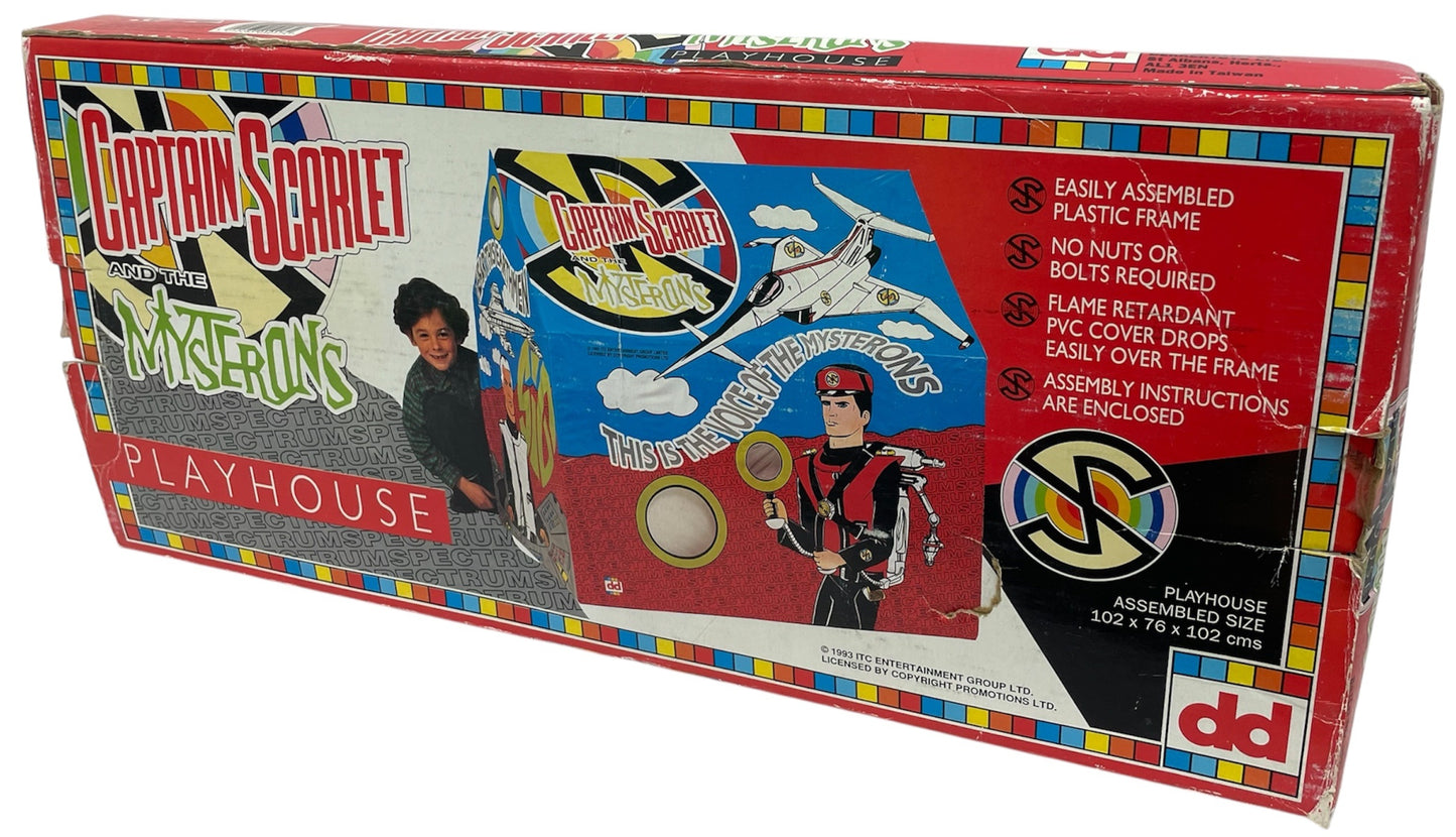 Vintage Dekkertoys 1993 Gerry Andersons Captain Scarlet And The Mysterons Playhouse / Play Tent - Ex Shop Stock