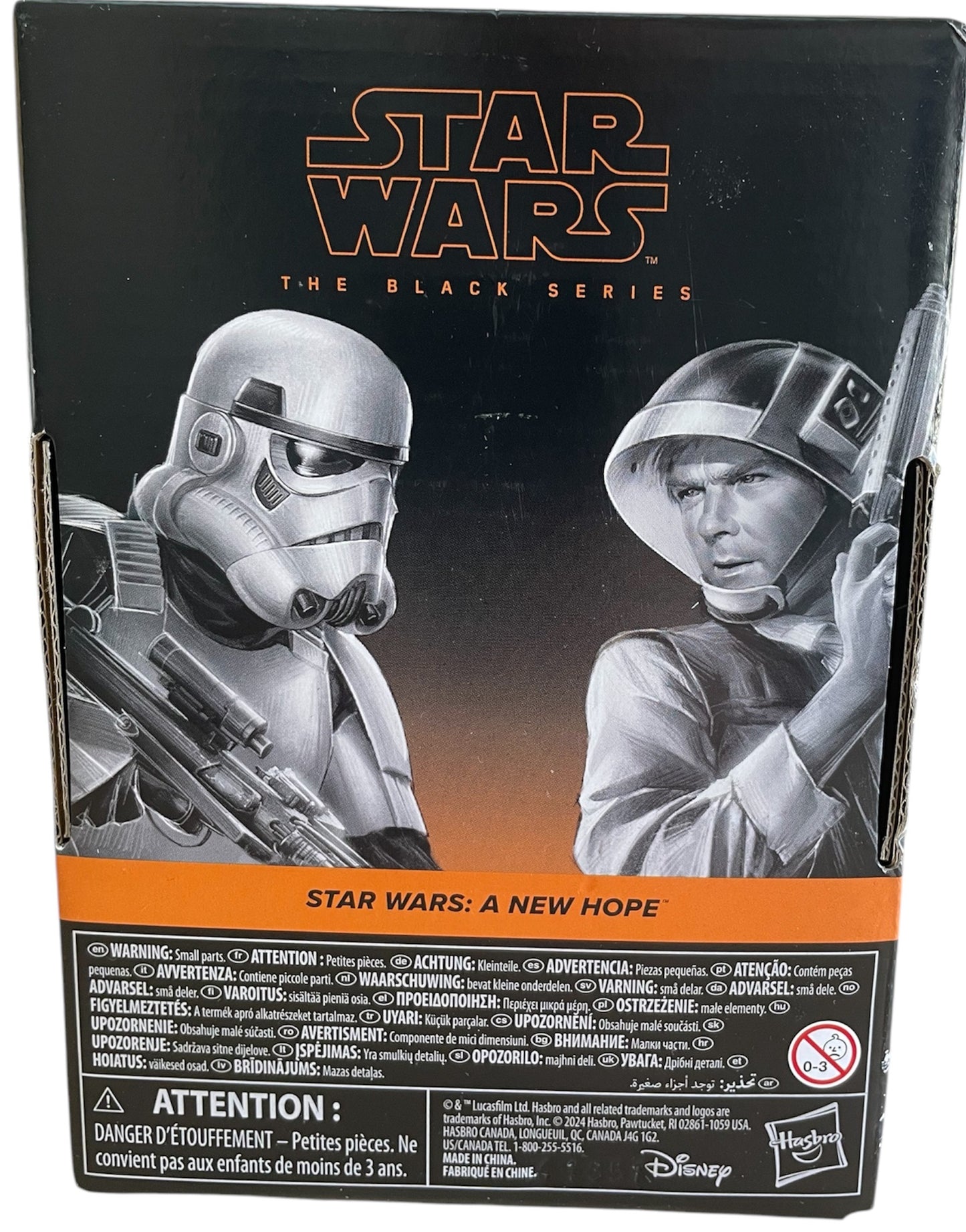 Star Wars Episode IV A New Hope The Black Series Rebel Trooper &amp; Stormtrooper 6 Inch Action Figure Set - Brand New Factory Sealed Shop Stock Room Find