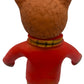 VIntage 1960's / 70's Rupert The Bear 11" Plastic Squeaky TV Toy. - Good Condition And Still Works