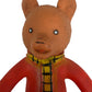 VIntage 1960's / 70's Rupert The Bear 11" Plastic Squeaky TV Toy. - Good Condition And Still Works