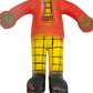 VIntage 1960's / 70's Rupert The Bear 11" Plastic Squeaky TV Toy. - Good Condition And Still Works