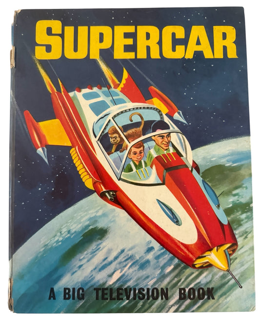 Vintage 1962 World Distributors - Gerry Andersons Supercar A Big Television Book