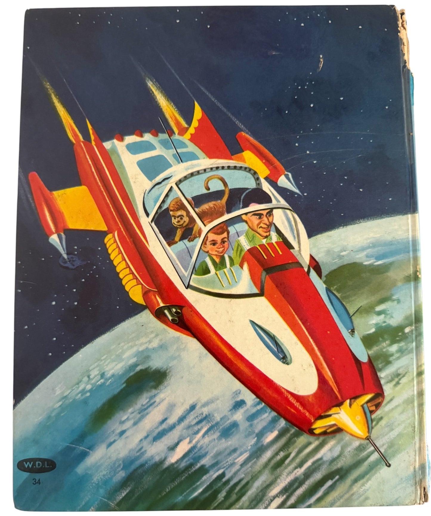 Vintage 1962 World Distributors - Gerry Andersons Supercar A Big Television Book