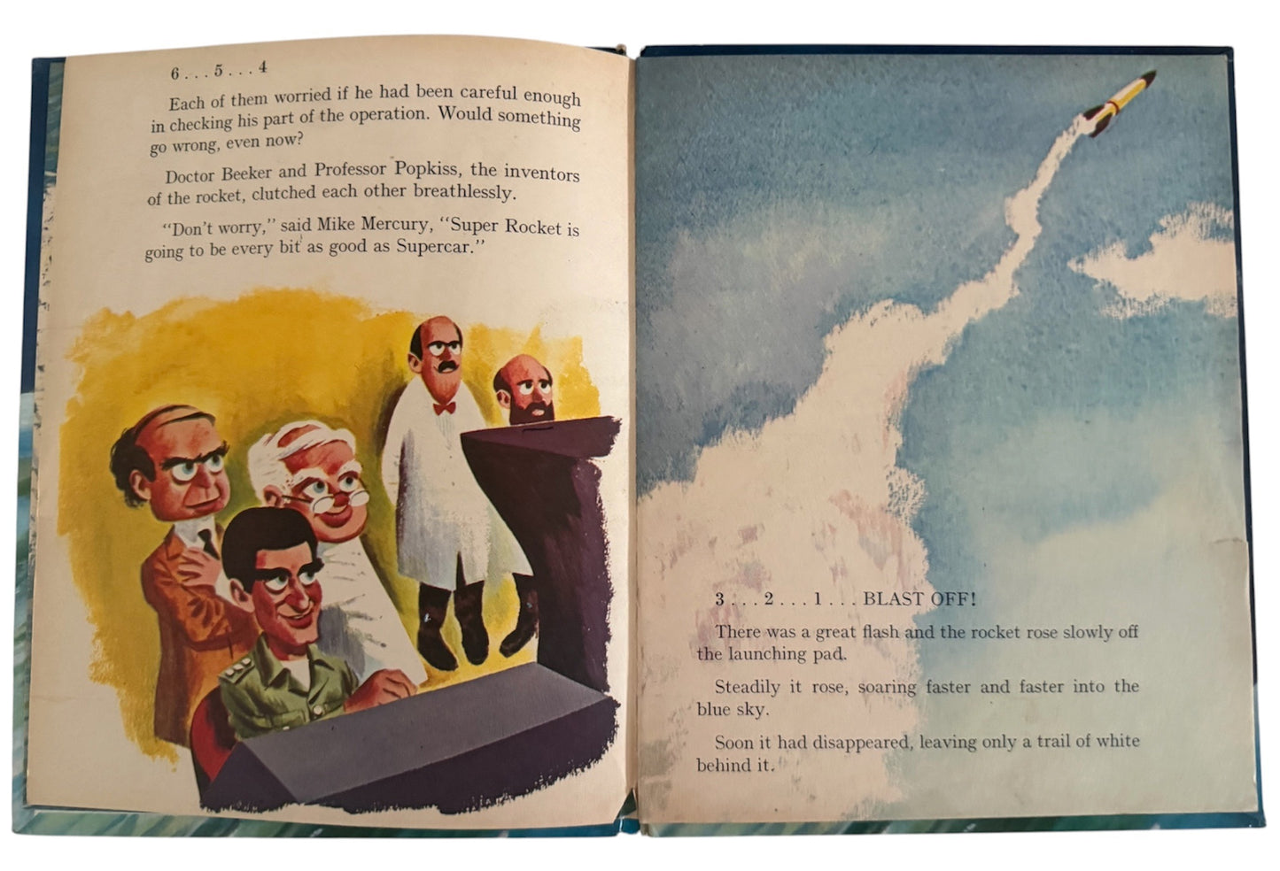 Vintage 1962 World Distributors - Gerry Andersons Supercar A Big Television Book
