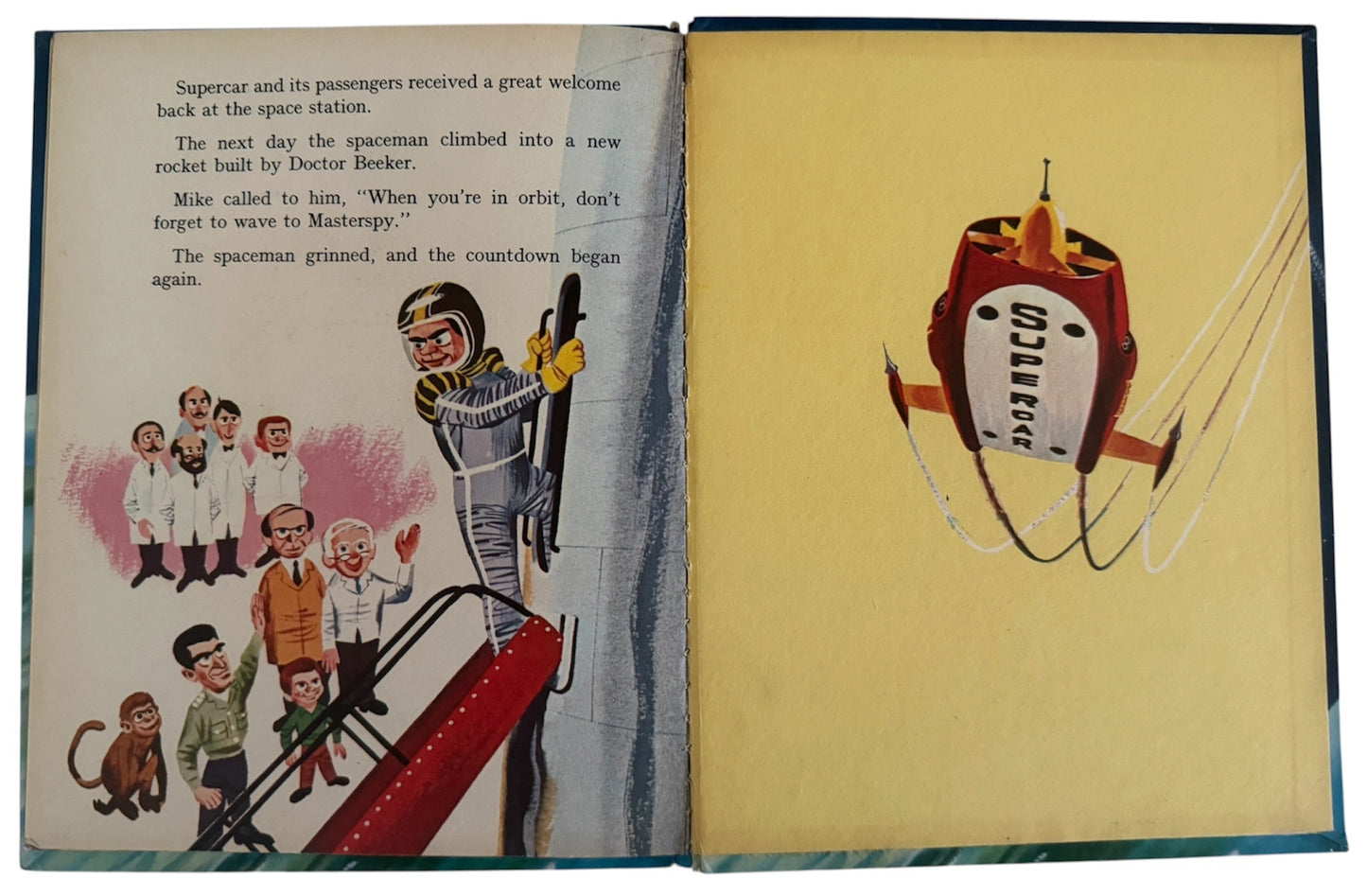 Vintage 1962 World Distributors - Gerry Andersons Supercar A Big Television Book