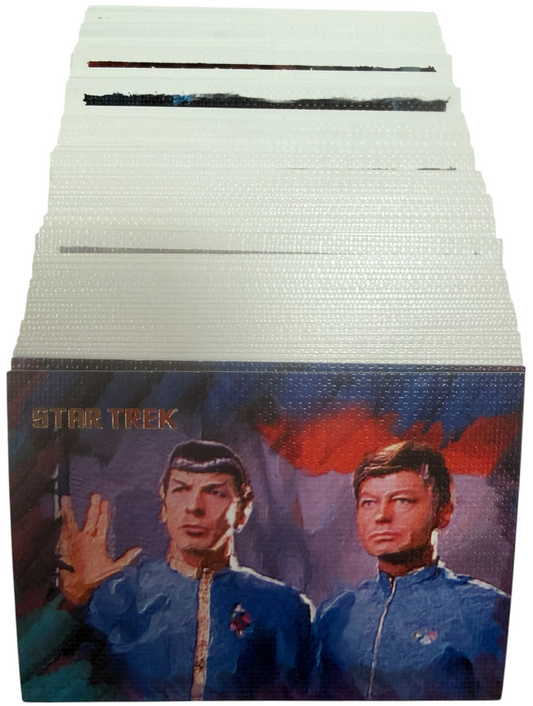 Vintage Rittenhouse 2005 Art & Images Star Trek The Original Series - Basic Trading Card Full Set Of 81 Cards - Mint Condition - Former Shop Stock