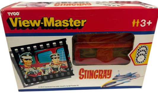 Vintage Tyco 1993 Gerry Andersons Stingray View-Master Gift Set With 3 Reels : 21 Stereo Photos In Full Colour - In The Original Box - Shop Stock Room Find