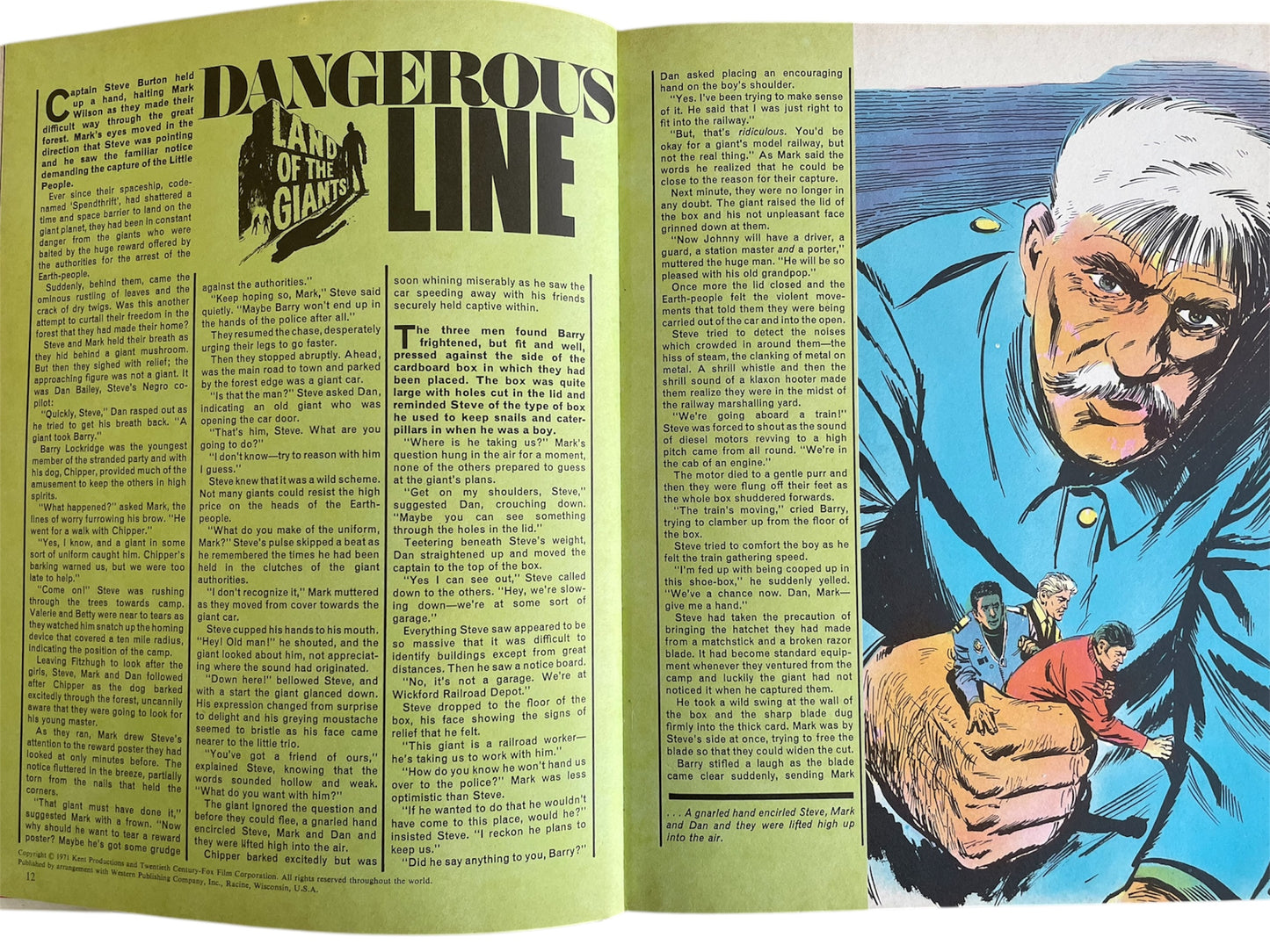 Vintage TV21 Annual from 1971 - Fantastic Condition