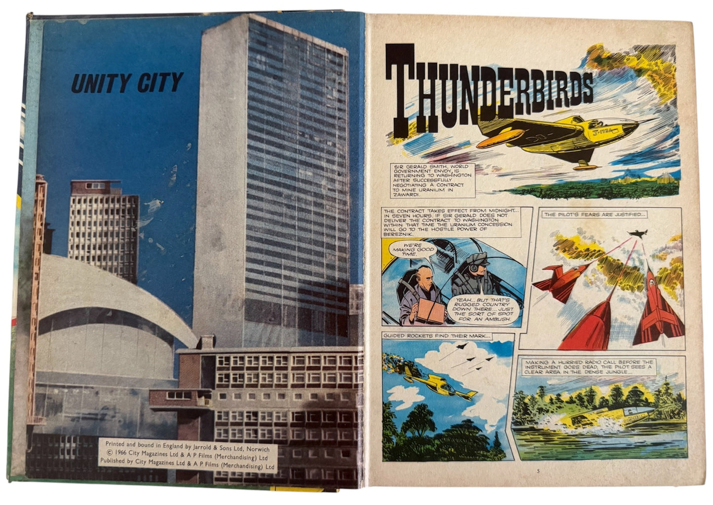Vintage 1966 City Magazines - TV Century 21 Annual 1967