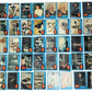 Vintage 1977 Topps Star Wars Series 1 Blue Border Near-Complete Starter Lot 45 Cards inc #1 Luke Skywalker - Very Good Condition