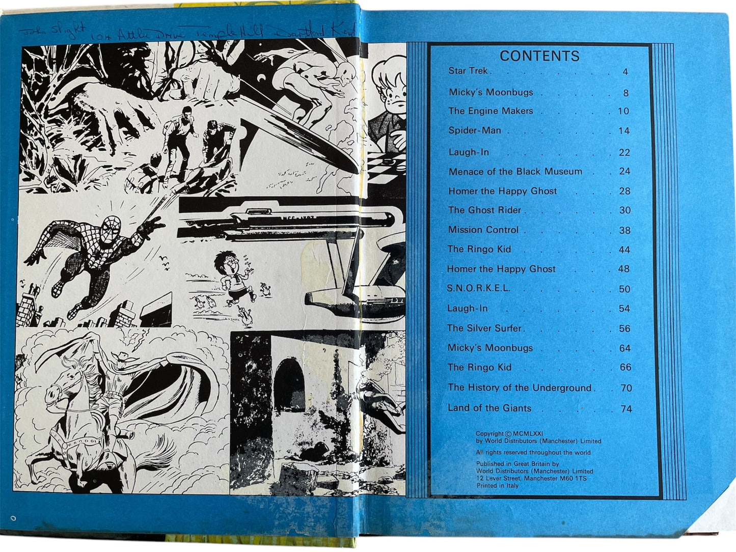 Vintage TV21 Annual 1972