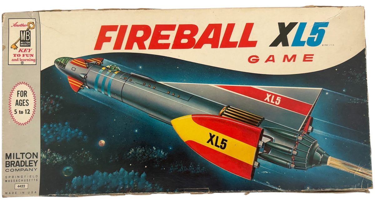 Vintage MB Games 1964 Gerry Andersons Fireball XL5 Board Game Very Good Condition In The Original Box