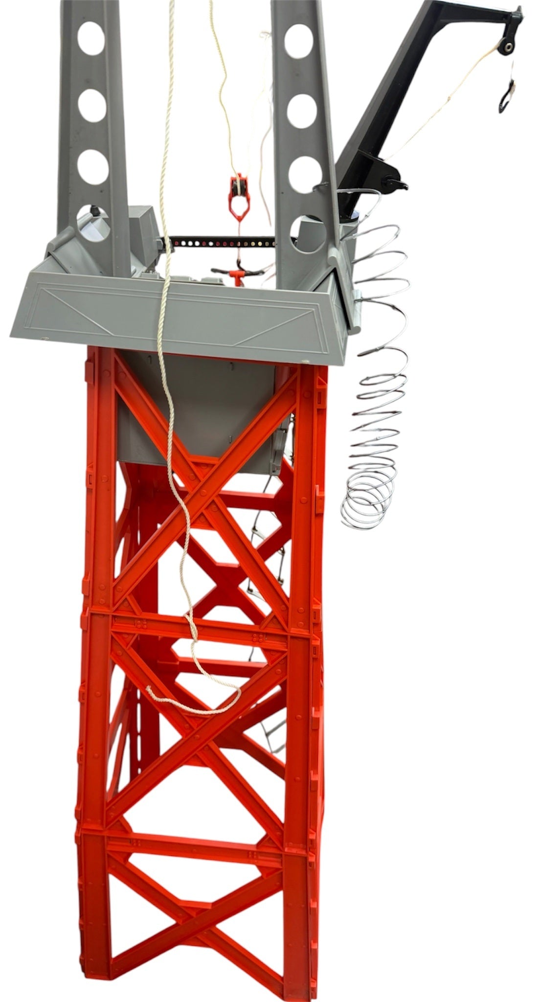 Vintage 1970's Palitoy - Action Man Training Tower With Escape Slide And Crane - Fantastic Condition In The Original Box