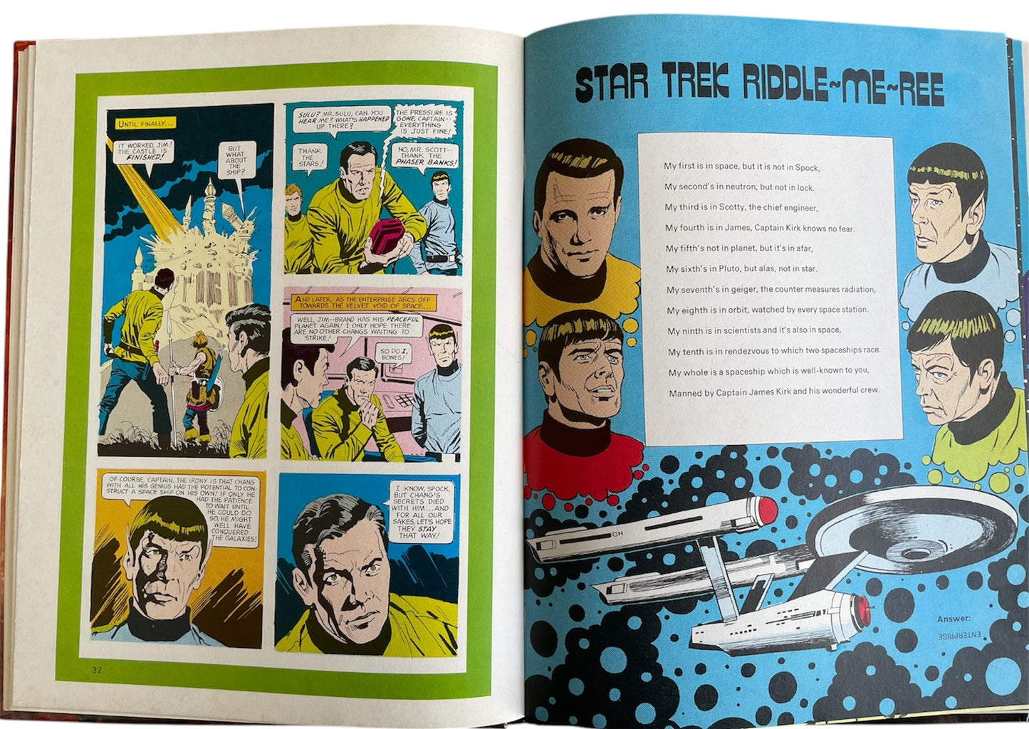 Vintage Star Trek Annual 1977 - Fantastic Condition