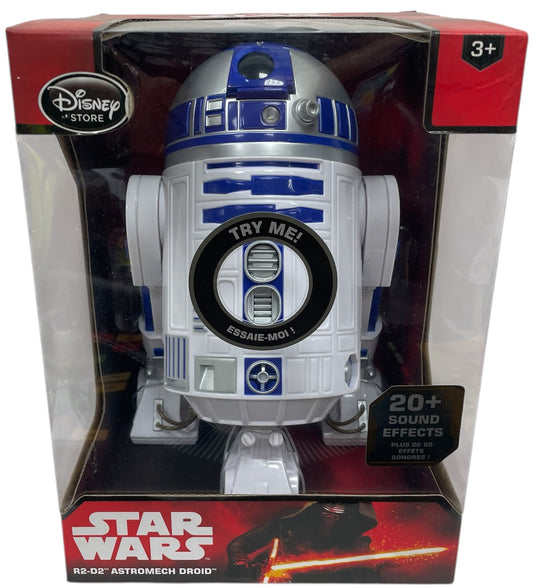Disney Star Wars 2016 The Force Awakens 11 Inch Electronic Talking R2-D2 Interactive Astromech Droid Action Figure - Brand New Factory Sealed Shop Stock Room Find