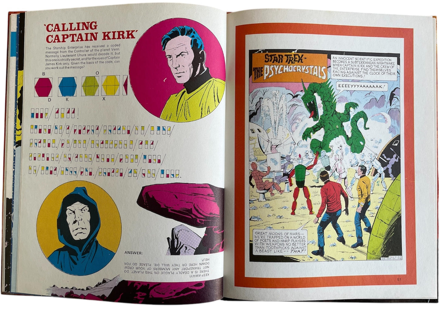 Vintage Star Trek Annual 1977 - Fantastic Condition