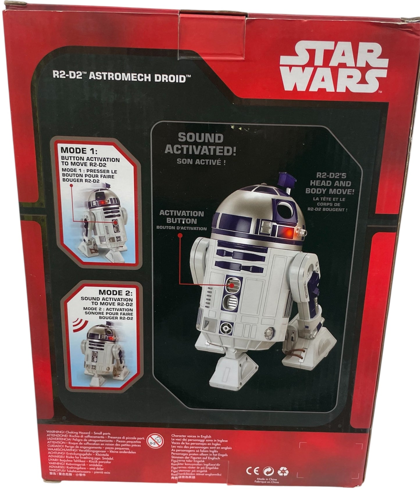 Disney Star Wars 2016 The Force Awakens 11 Inch Electronic Talking R2-D2 Interactive Astromech Droid Action Figure - Brand New Factory Sealed Shop Stock Room Find