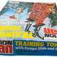 Vintage 1970's Palitoy - Action Man Training Tower With Escape Slide And Crane - Fantastic Condition In The Original Box