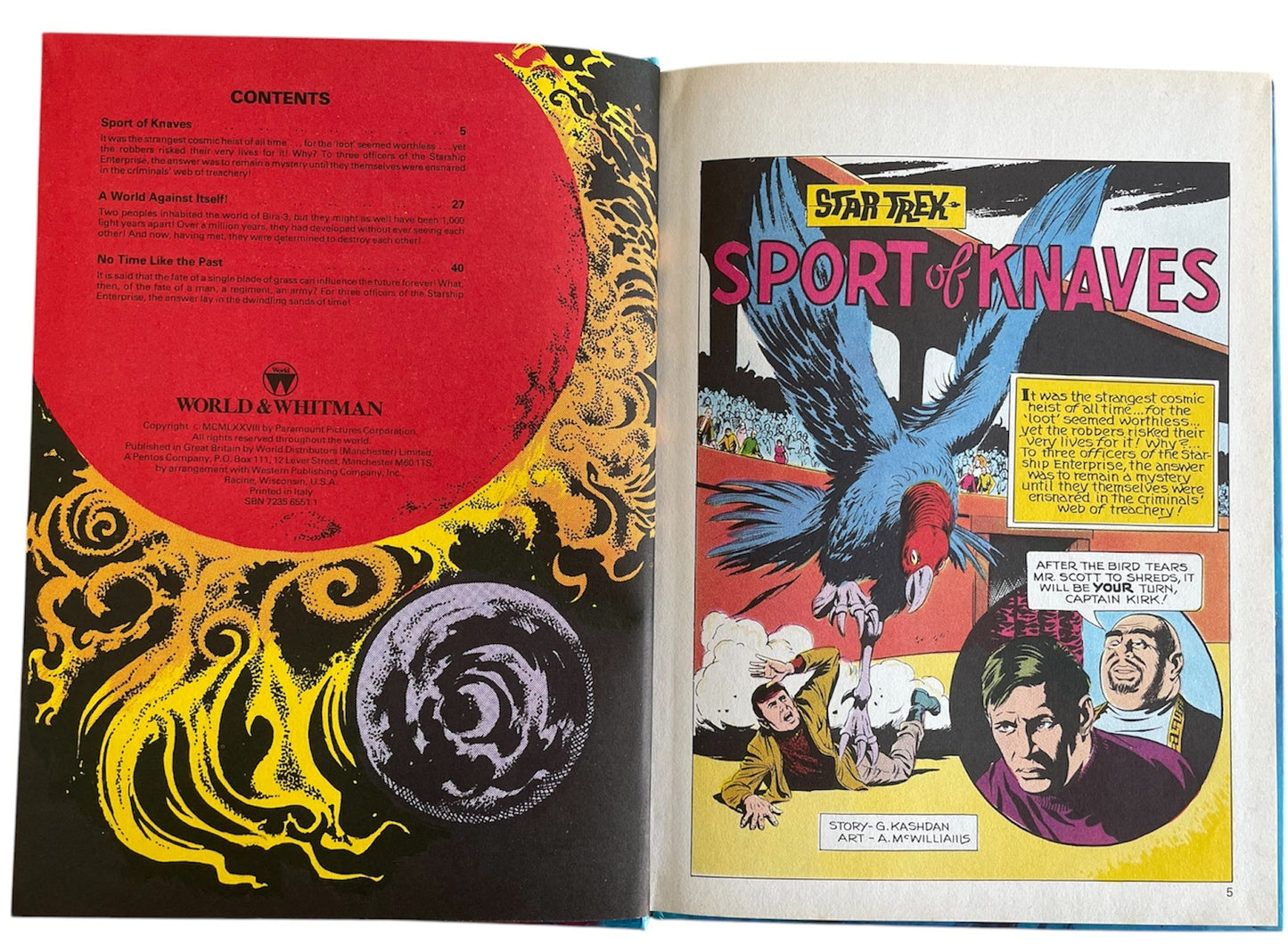 Vintage Star Trek Annual 1980 - Unsold Shop Stock