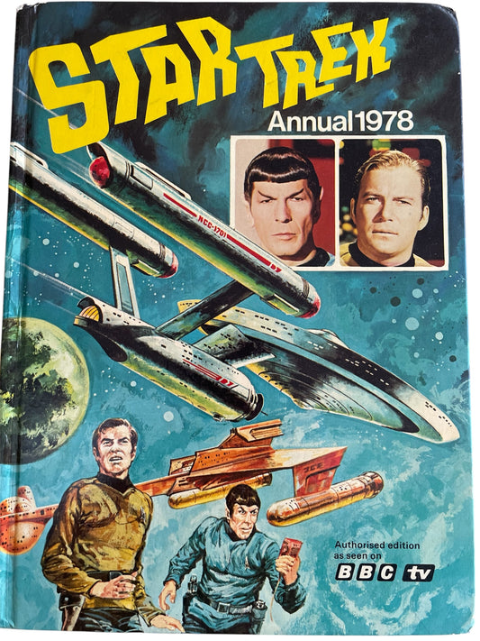 Vintage World Distributors - Star Trek Annual 1978 - Very Good Condition.