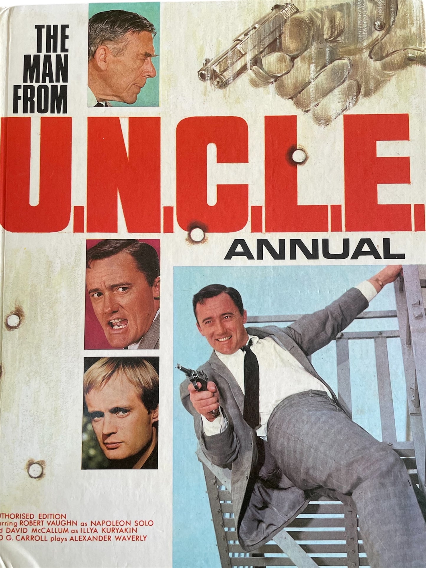 Vintage 1968 The Man From UNCLE Annual - Fantastic Condition