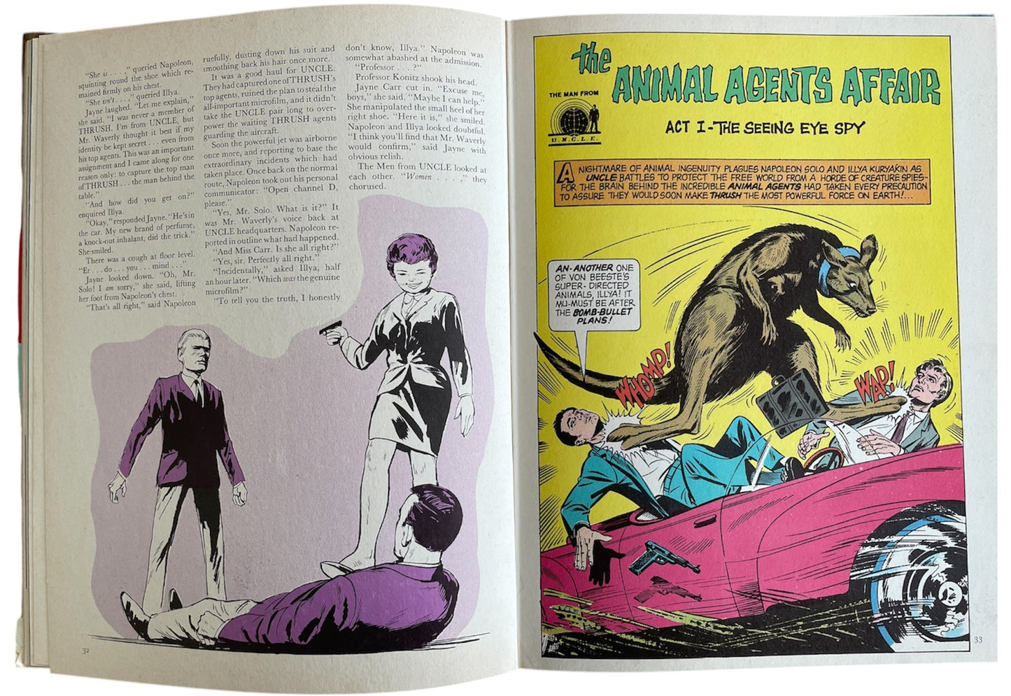 Vintage The Man From UNCLE Annual 1969 - Fantastic Condition