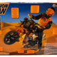 Vintage 1996 Action Man SUPER X DIRT BIKE Motocross Set - Rare Shop Counter Display Condition!