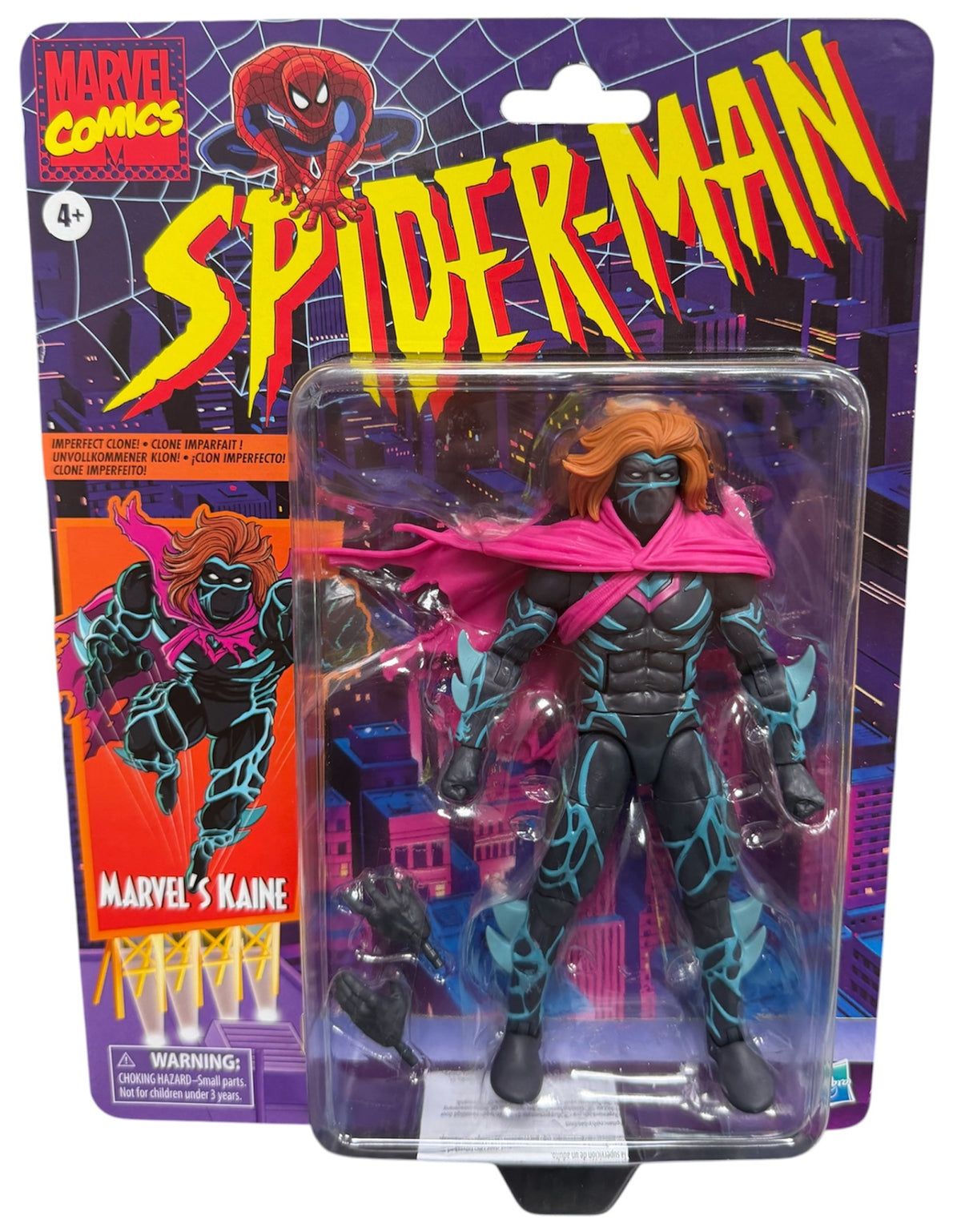2025 Hasbro Marvel Legends Retro Kaine Spider-Man Action Figure 6" MOC - Brand New Factory Sealed Ex Shop Stock
