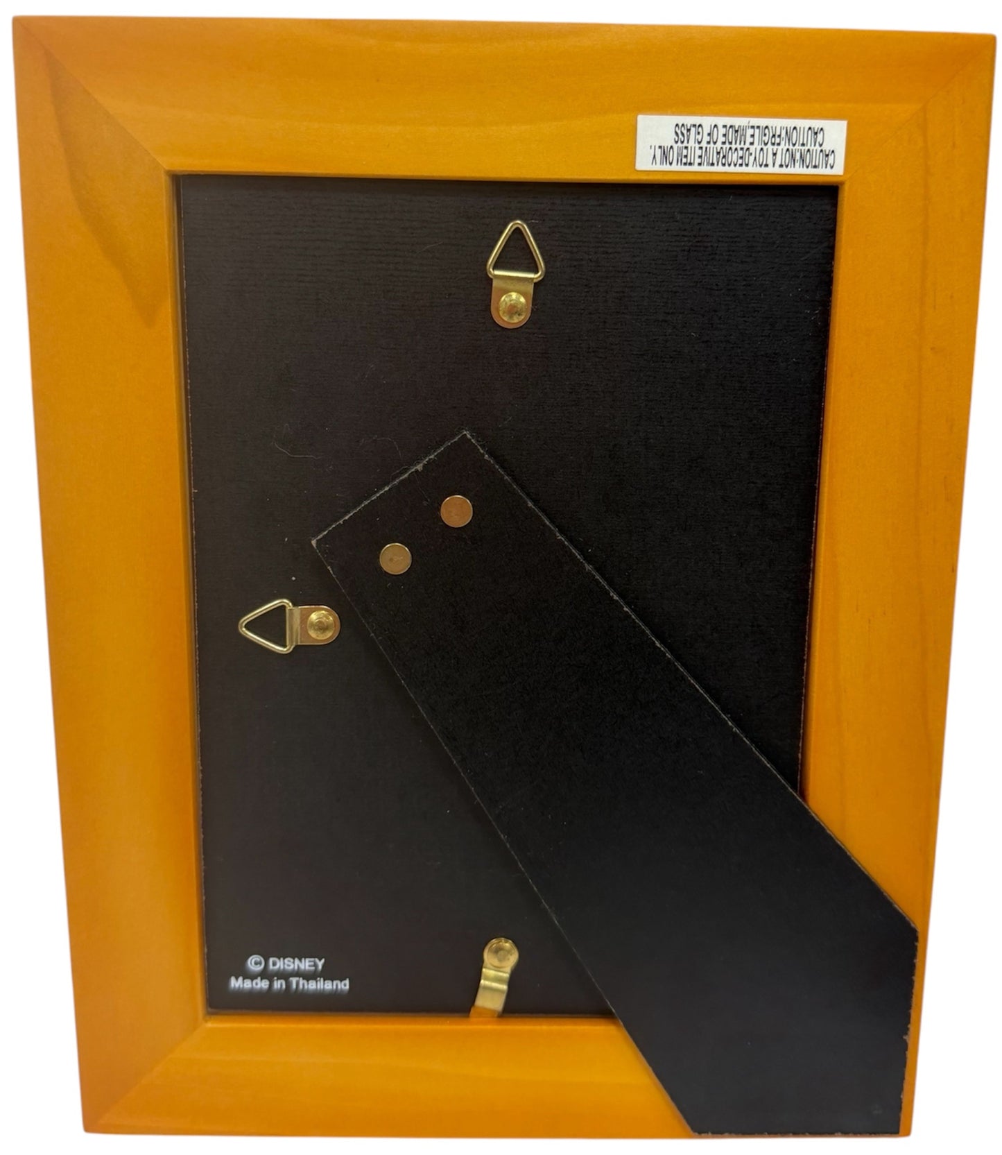 Vintage 2010 Walt Disney World Exclusive - Disney's Mickey Mouse Wooden Beveled Photo Picture Frame - Very Very Rare