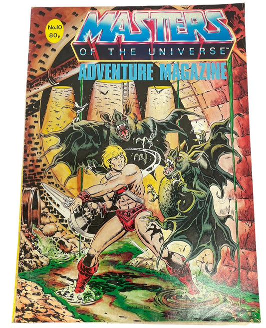 Vintage Mattel 1988 - Masters Of The Universe Adventure Magazine Comic Issue No. 10 September 1988 - Ultra Rare Copy In Fantastic Condition - Ex Shop Stock (5.0 Grade