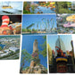 Vintage 1999 Universal Studios Islands Of Adventure Postcard Collection - Set Of 12 Post Cards - Mint In Pack