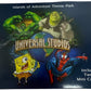 Vintage 2004 Universal Studios Islands Of Adventure Theme Park - Set Of 12 Mini Collector Cards - Mint In Pack
