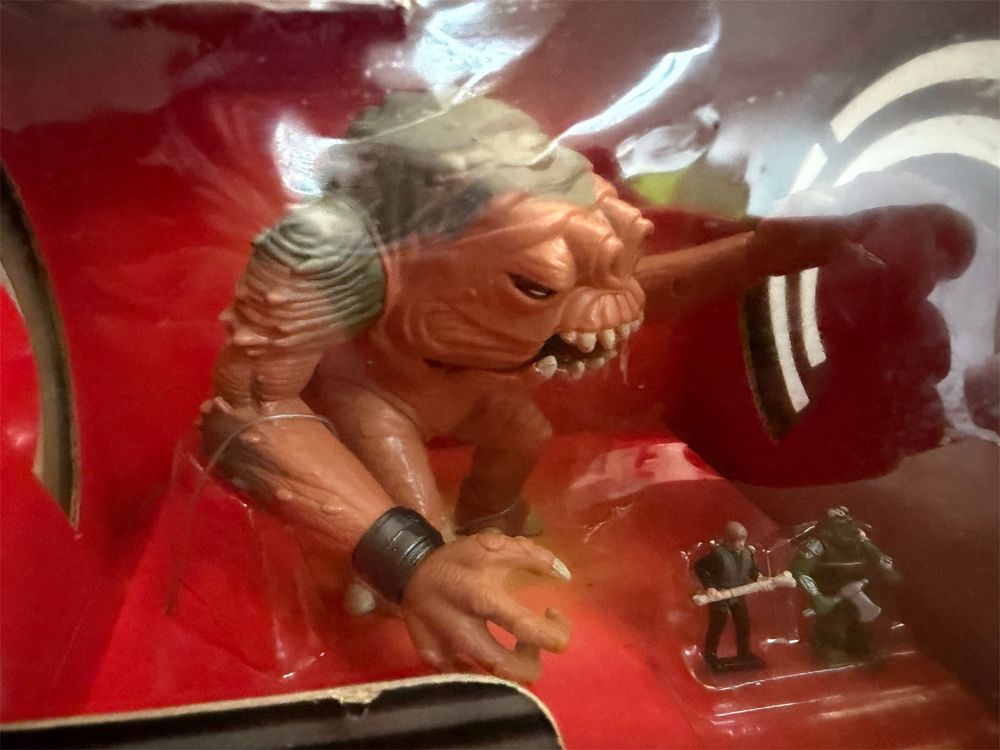 Vintage 1996 Star Wars Micro Machines Action Fleet Rancor With Mini Luke Skywalker and Gamorrean Guard Action Figures - Shop Stock Room Find