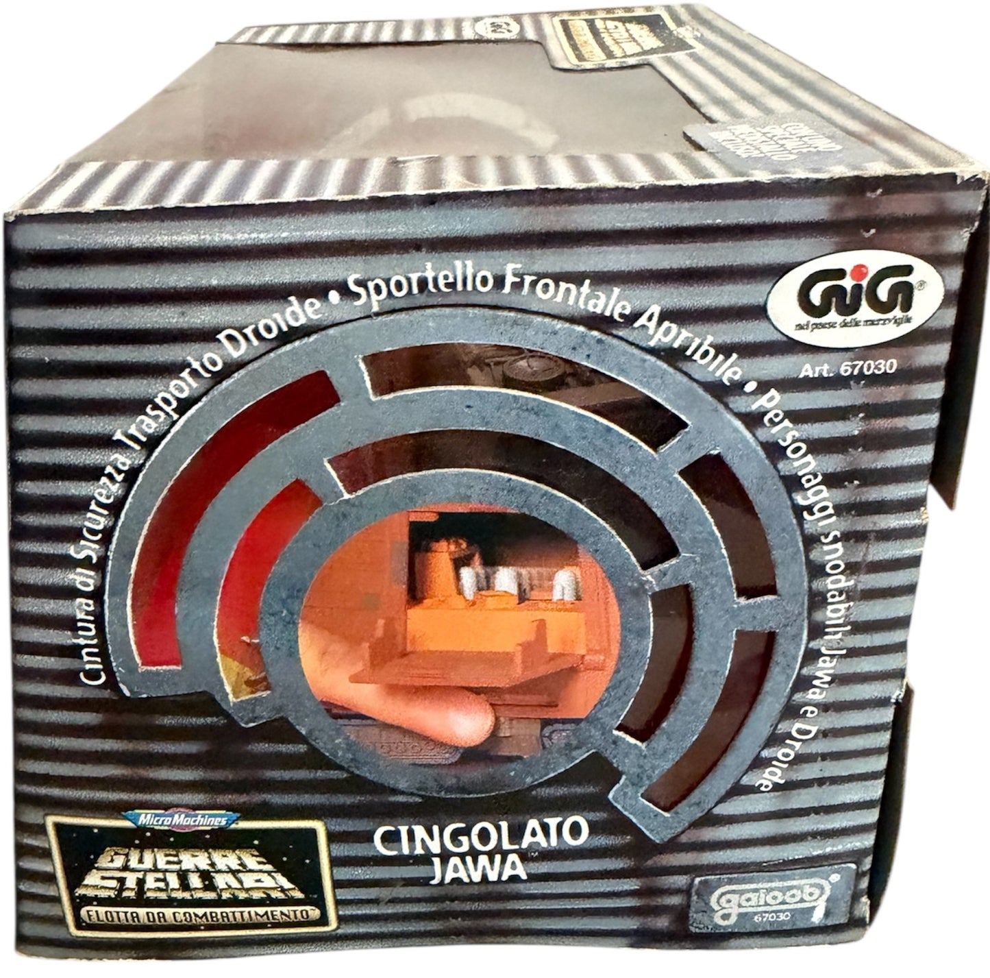 Vintage 1996 Star Wars Micro Machines Action Fleet Jawa Sandcrawler With Mini Jawa &amp; Scavenger Droid Action Figures - Shop Stock Room Find