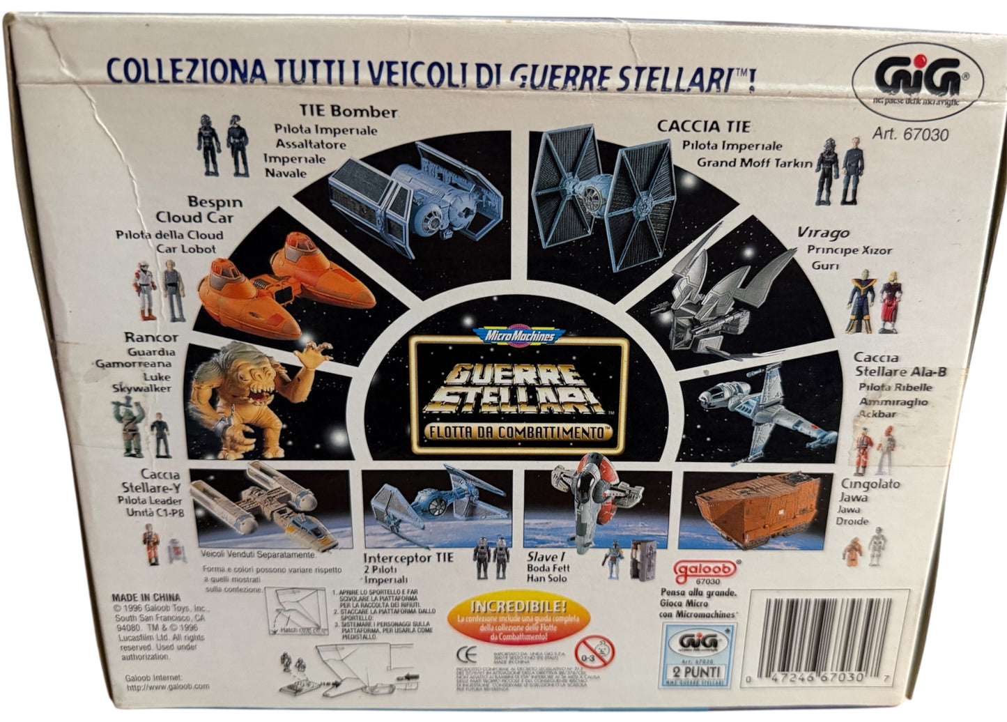 Vintage 1996 Star Wars Micro Machines Action Fleet Jawa Sandcrawler With Mini Jawa &amp; Scavenger Droid Action Figures - Shop Stock Room Find